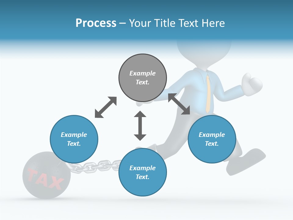 Case Symbol Chain PowerPoint Template