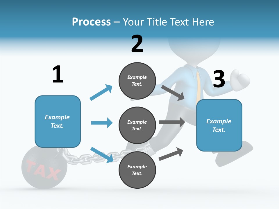 Case Symbol Chain PowerPoint Template