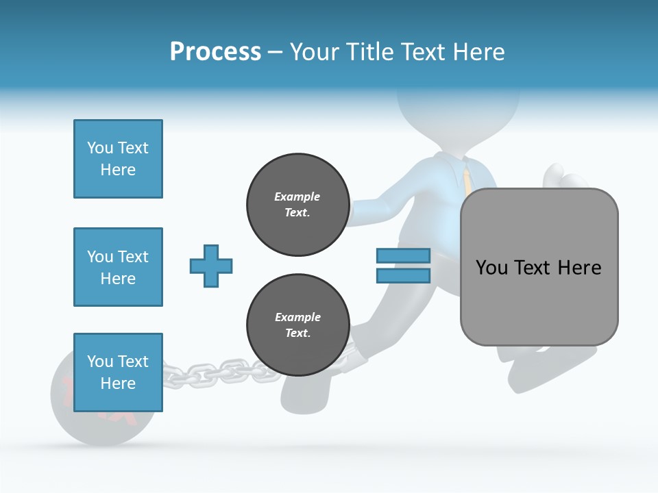 Case Symbol Chain PowerPoint Template