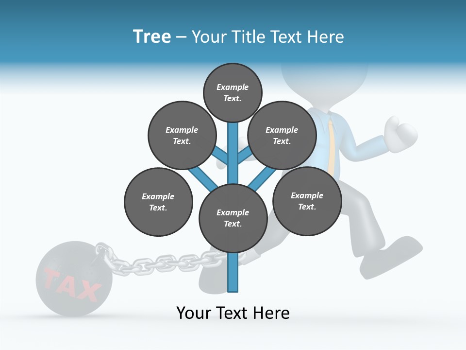 Case Symbol Chain PowerPoint Template