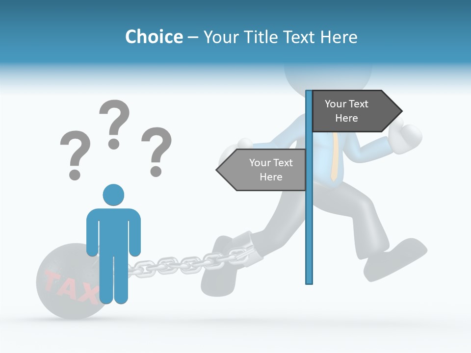 Case Symbol Chain PowerPoint Template