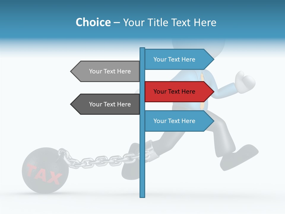 Case Symbol Chain PowerPoint Template