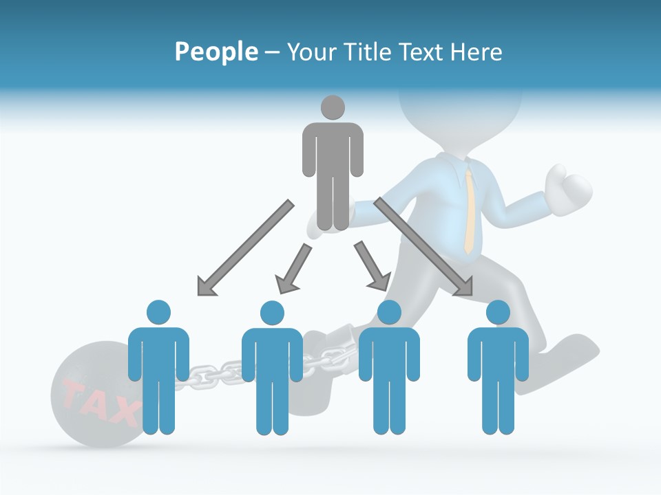 Case Symbol Chain PowerPoint Template