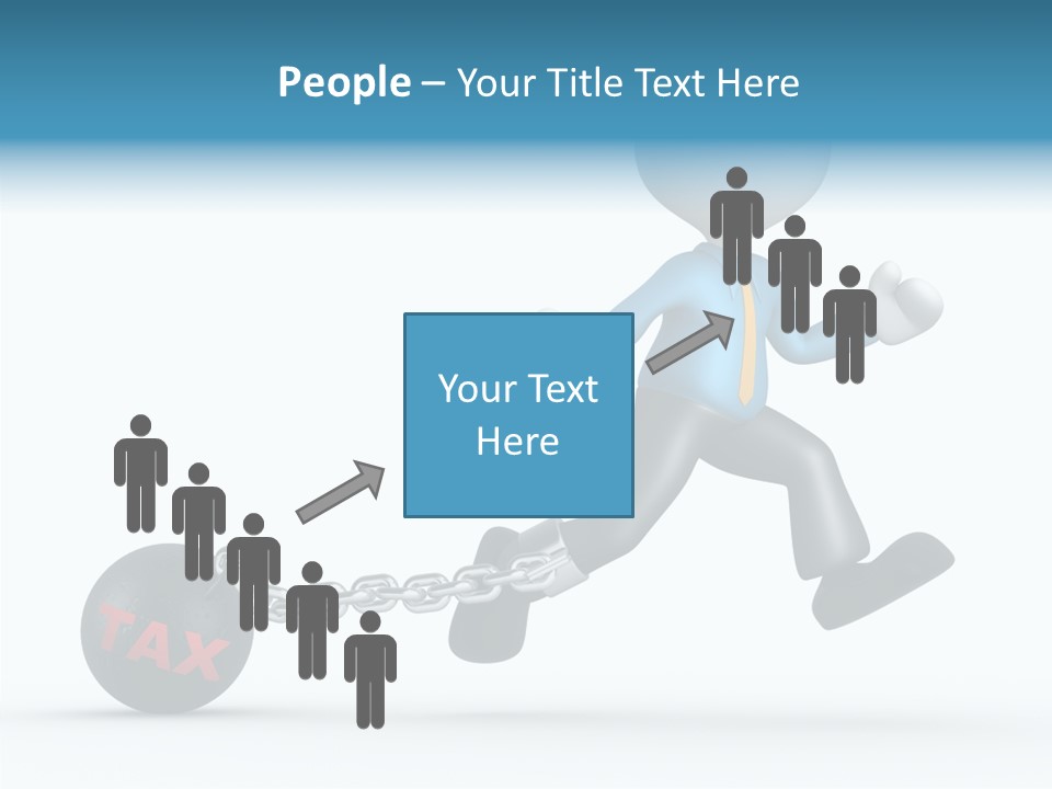 Case Symbol Chain PowerPoint Template