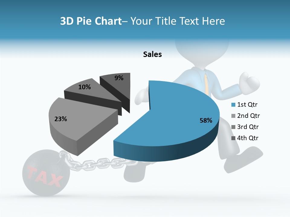Case Symbol Chain PowerPoint Template