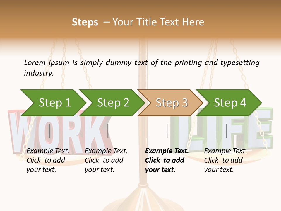 Scale Problem Weight PowerPoint Template