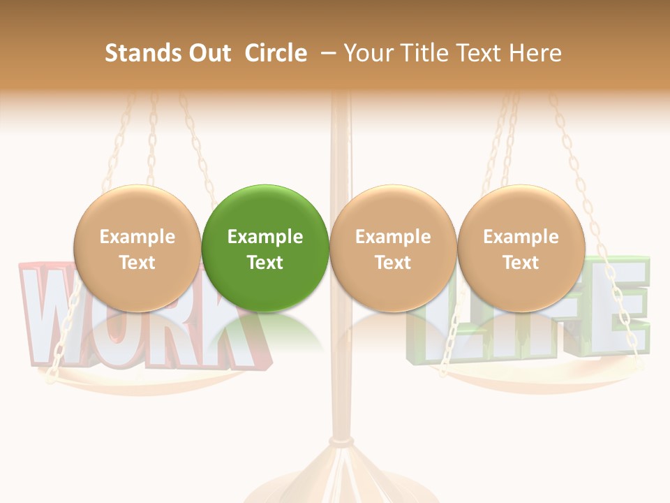 Scale Problem Weight PowerPoint Template