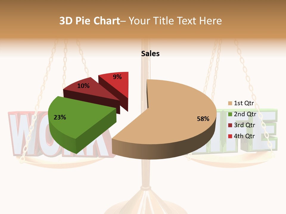 Scale Problem Weight PowerPoint Template