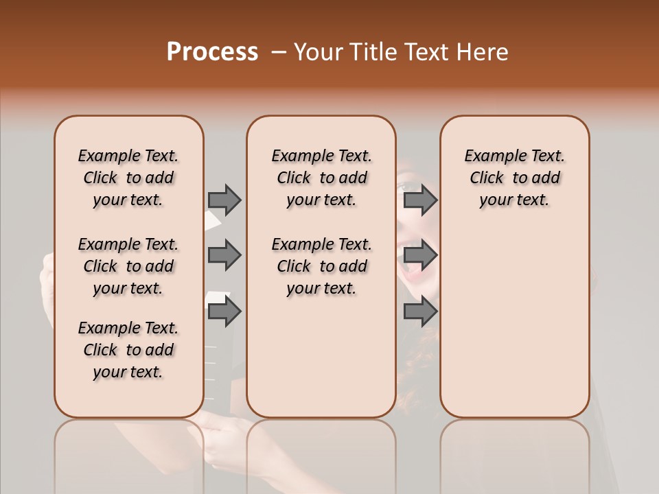 Clapper Hollywood Chalkboard PowerPoint Template