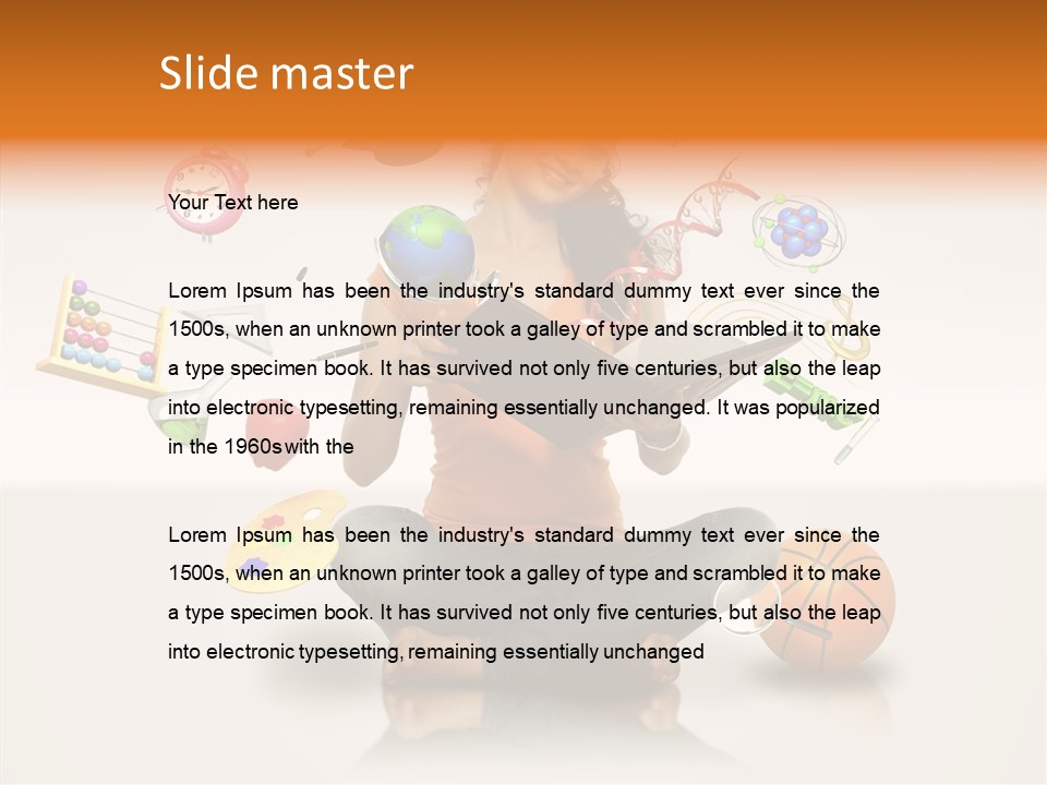 Kid Art School PowerPoint Template