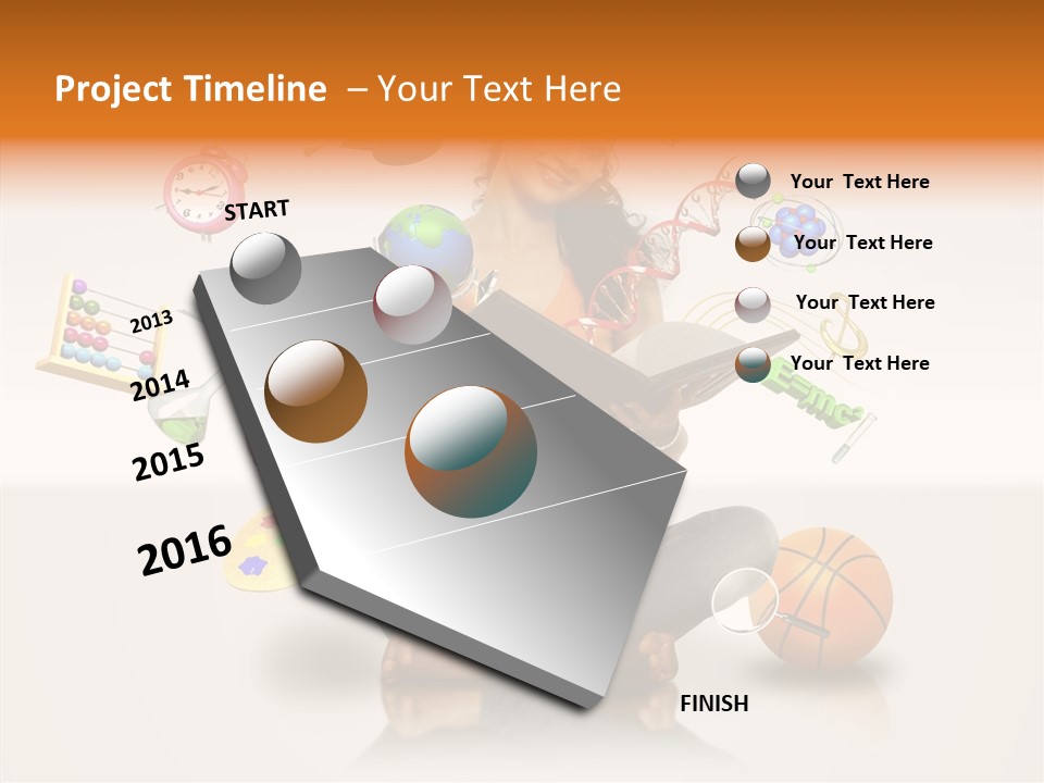 Kid Art School PowerPoint Template