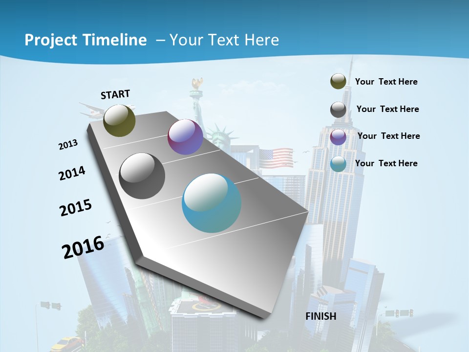 Tower South Empire PowerPoint Template