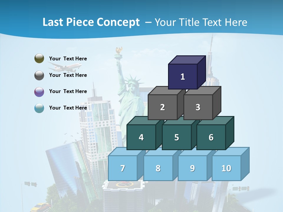 Tower South Empire PowerPoint Template