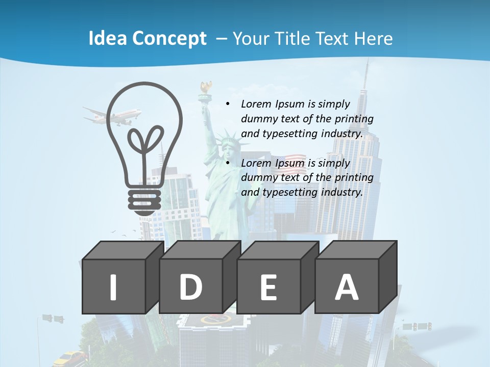 Tower South Empire PowerPoint Template