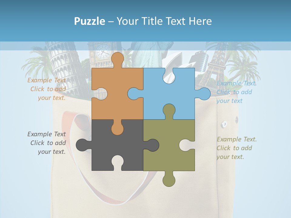 New York Adventure Worldwide PowerPoint Template