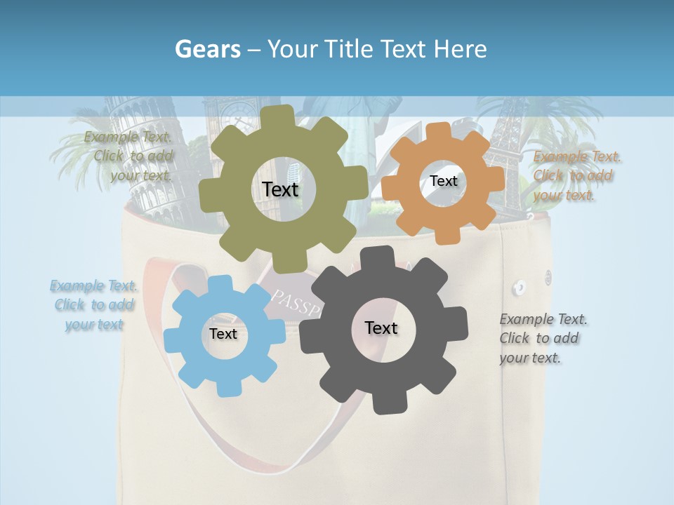 New York Adventure Worldwide PowerPoint Template