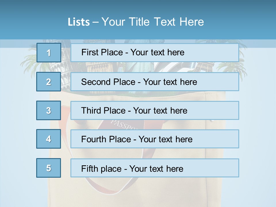 New York Adventure Worldwide PowerPoint Template