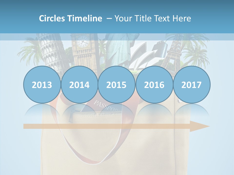 New York Adventure Worldwide PowerPoint Template