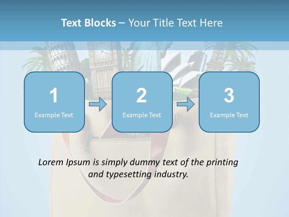 New York Adventure Worldwide PowerPoint Template
