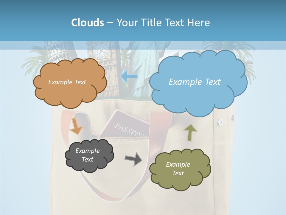 New York Adventure Worldwide PowerPoint Template