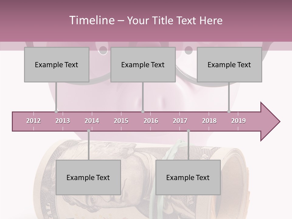 Closeup White Isolated PowerPoint Template