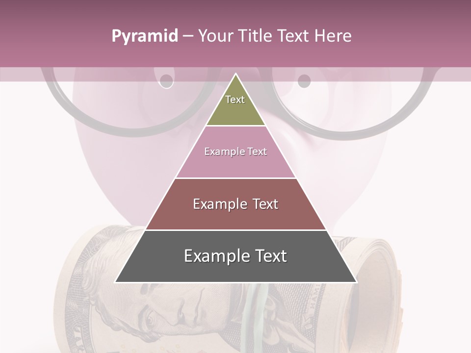 Closeup White Isolated PowerPoint Template