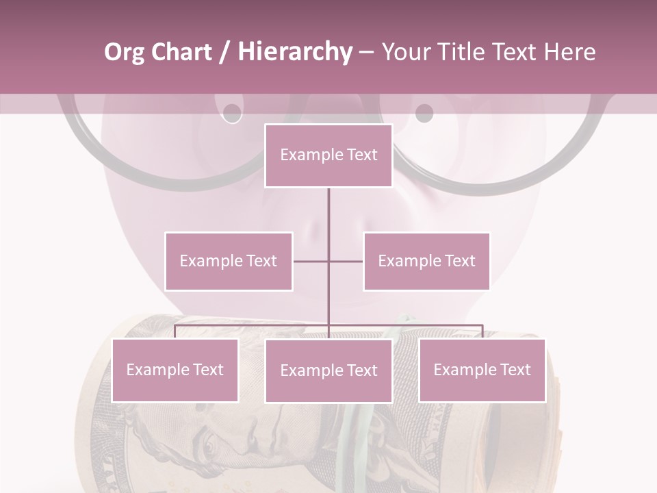 Closeup White Isolated PowerPoint Template