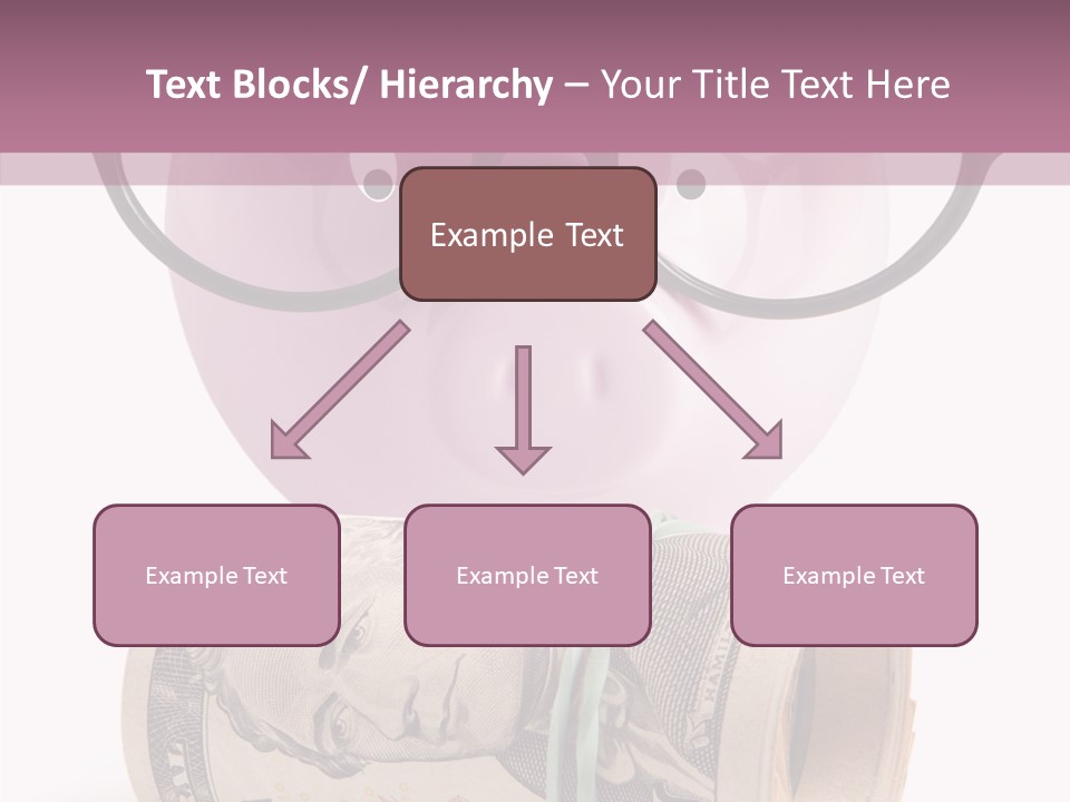 Closeup White Isolated PowerPoint Template