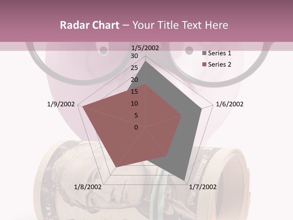 Closeup White Isolated PowerPoint Template