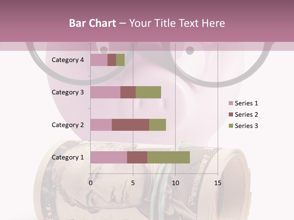 Closeup White Isolated PowerPoint Template