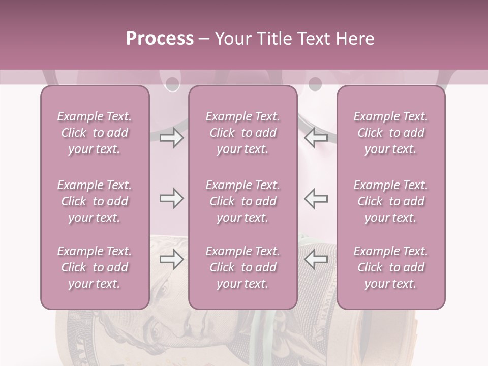 Closeup White Isolated PowerPoint Template