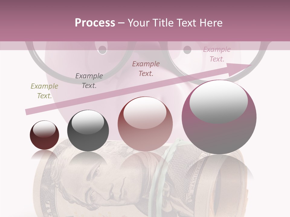 Closeup White Isolated PowerPoint Template