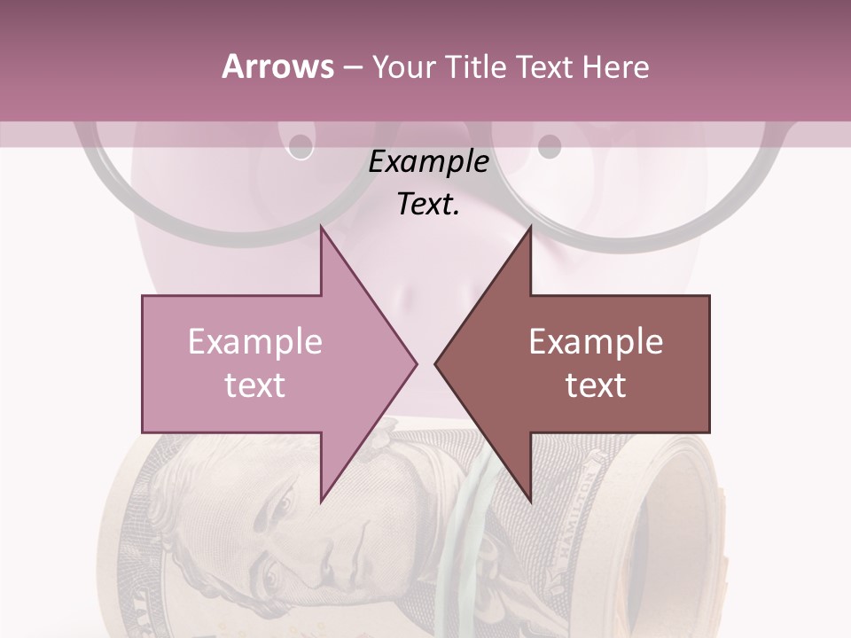 Closeup White Isolated PowerPoint Template