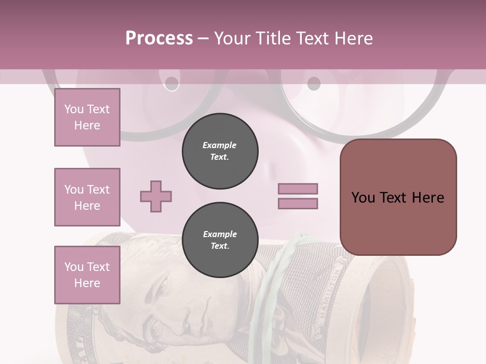 Closeup White Isolated PowerPoint Template