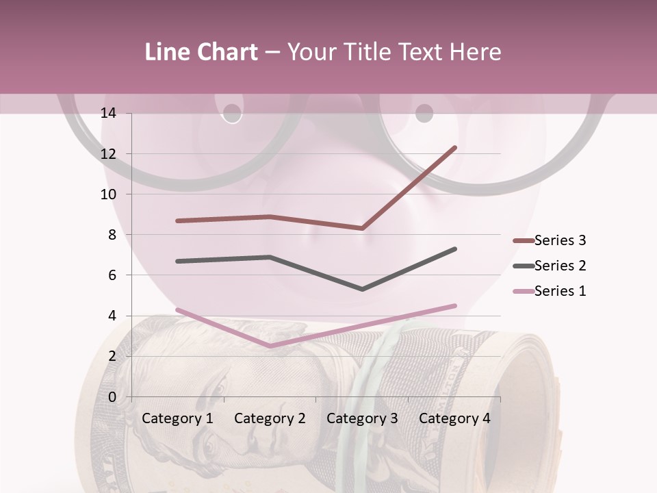 Closeup White Isolated PowerPoint Template