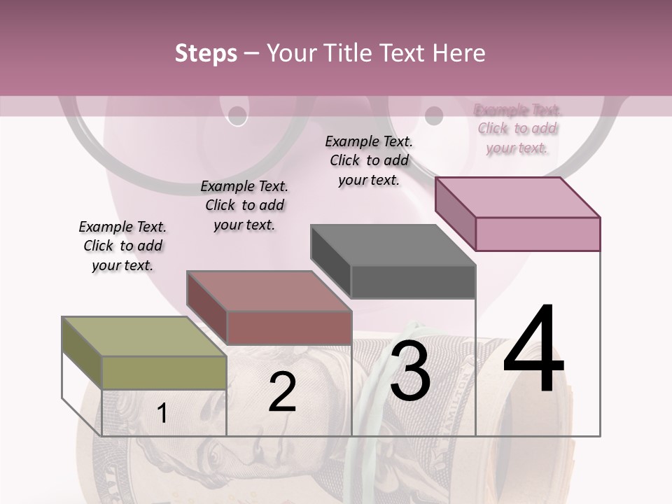 Closeup White Isolated PowerPoint Template