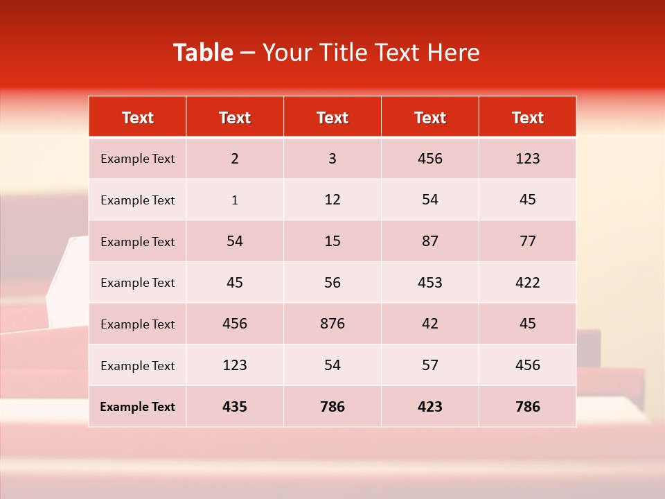 Leisure Activity Report Data PowerPoint Template