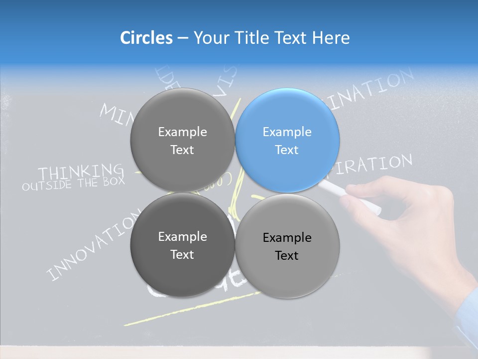 Man Achieve Experience PowerPoint Template