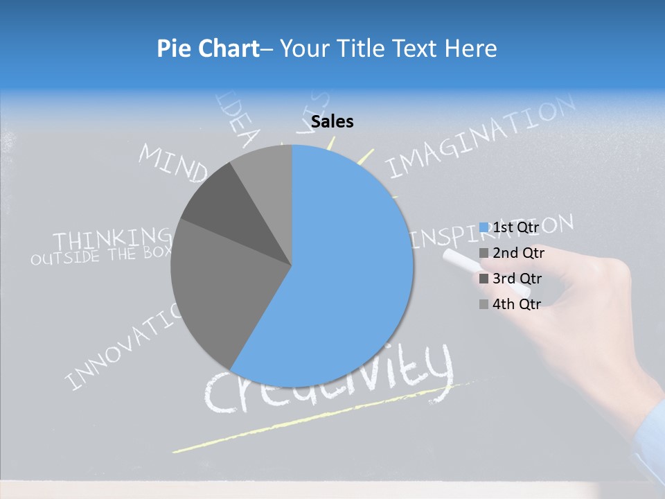 Man Achieve Experience PowerPoint Template