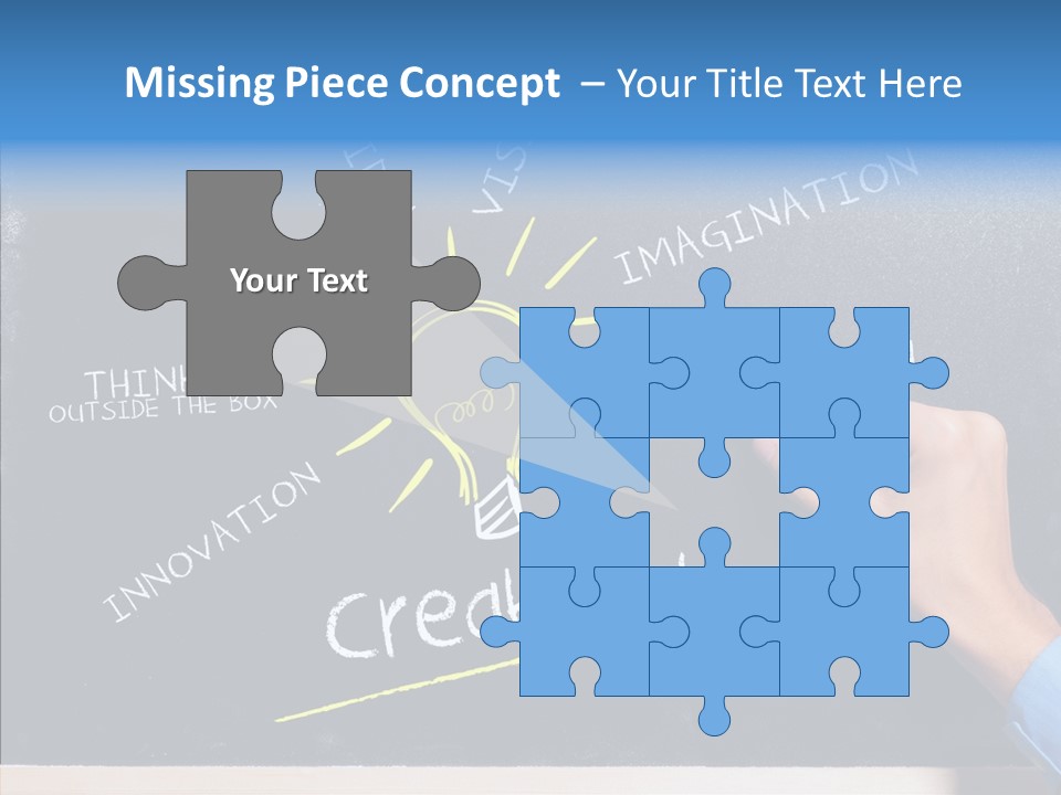 Man Achieve Experience PowerPoint Template
