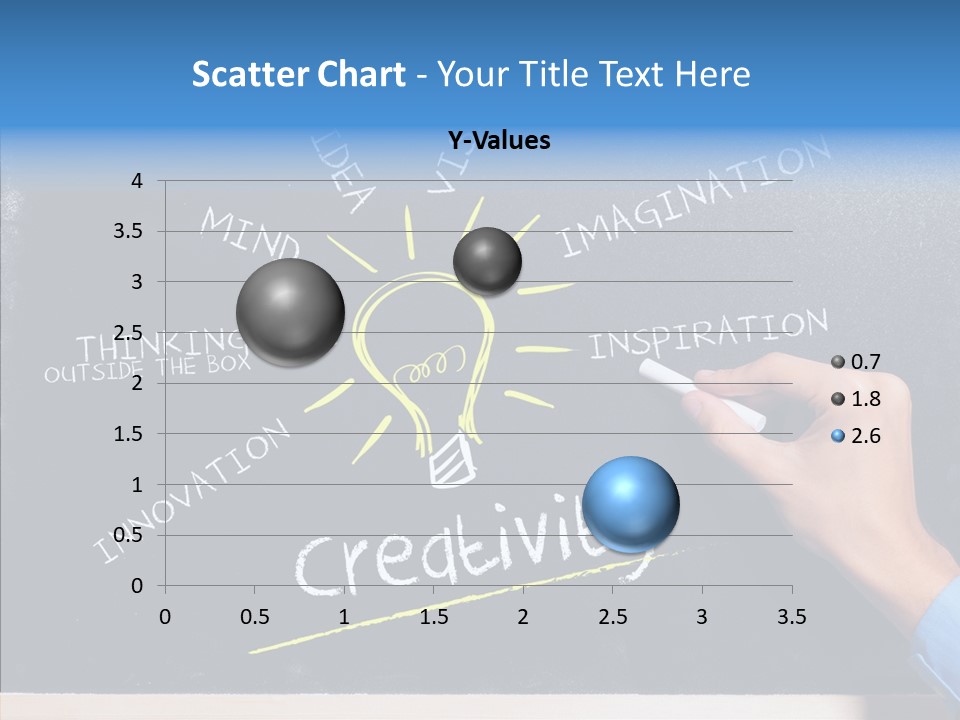 Man Achieve Experience PowerPoint Template