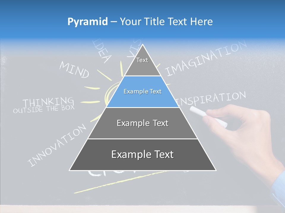 Man Achieve Experience PowerPoint Template