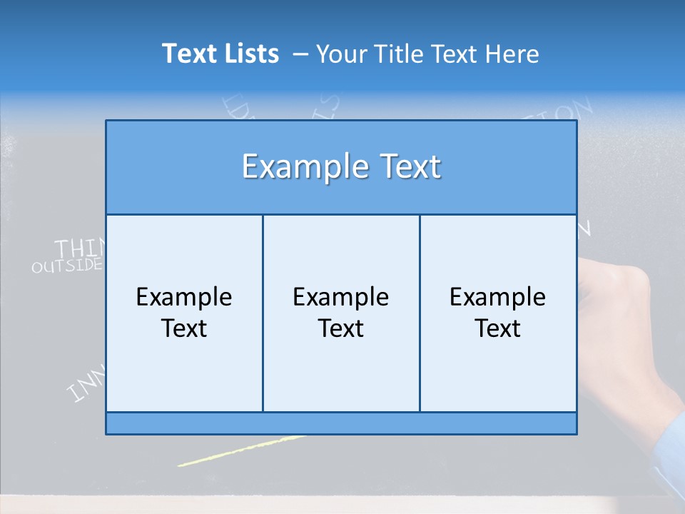 Man Achieve Experience PowerPoint Template