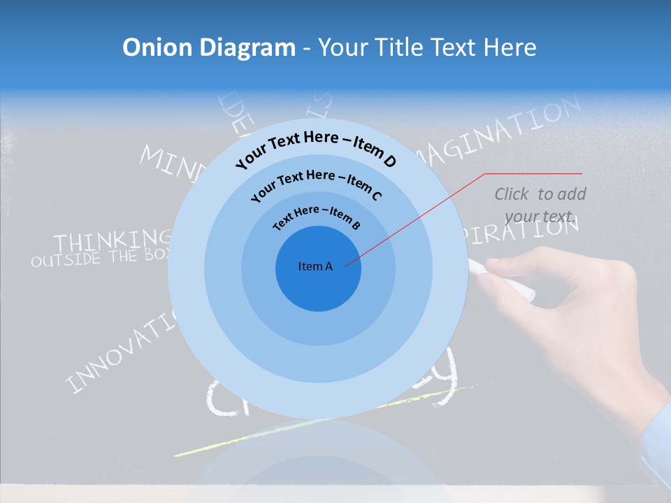 Man Achieve Experience PowerPoint Template