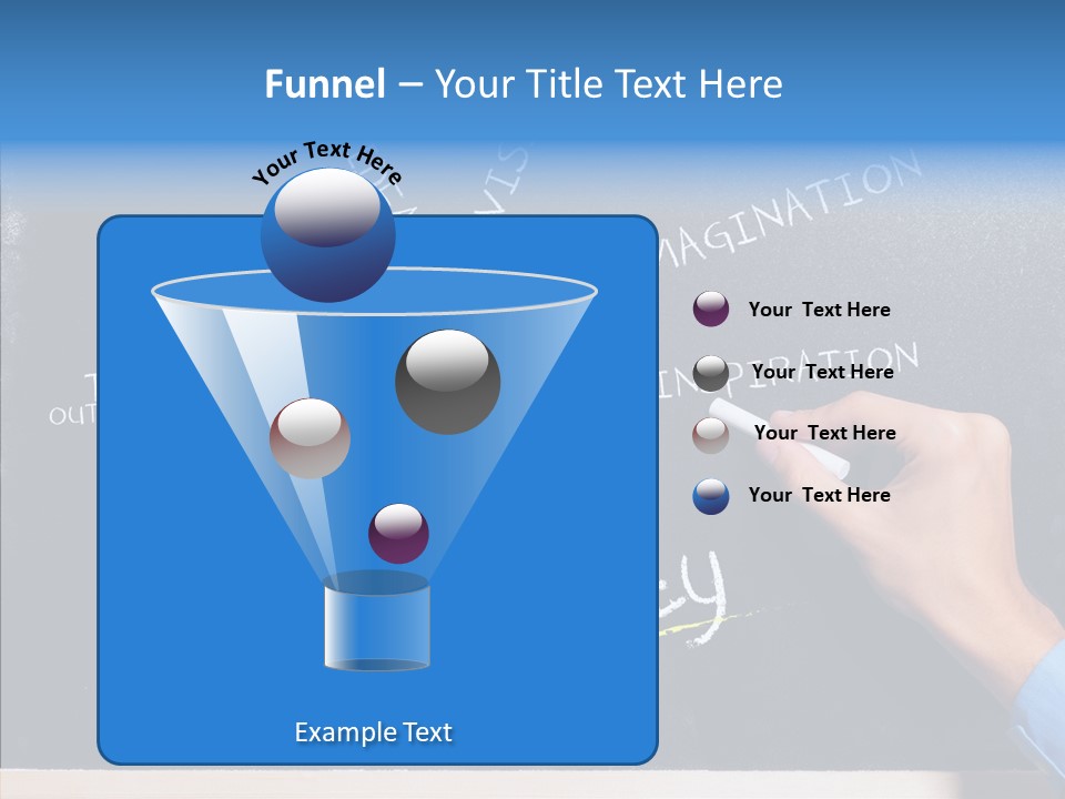 Man Achieve Experience PowerPoint Template