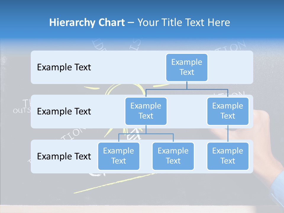 Man Achieve Experience PowerPoint Template