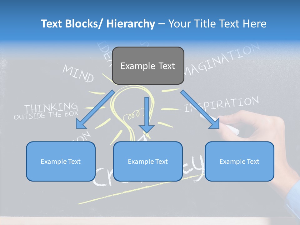 Man Achieve Experience PowerPoint Template