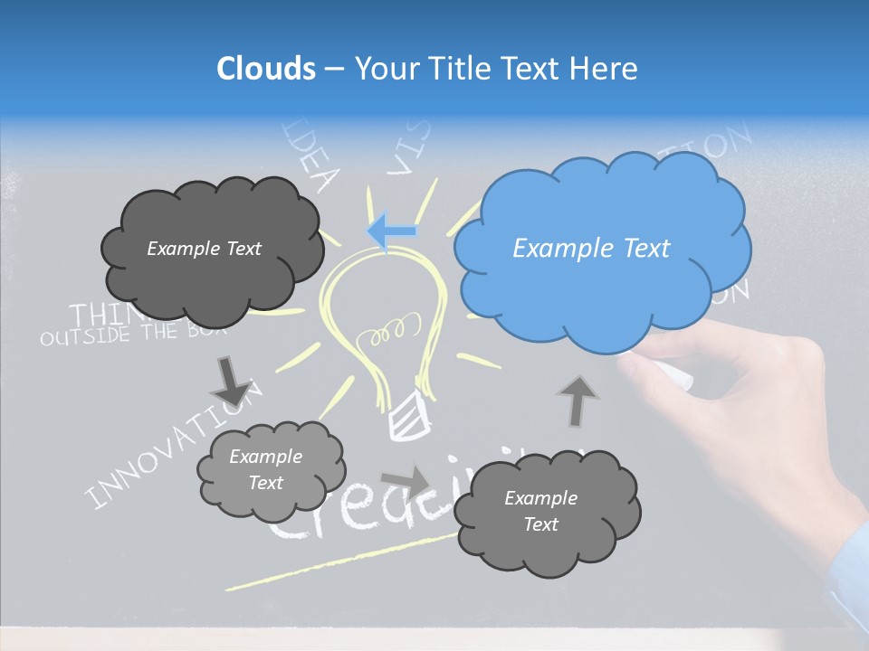 Man Achieve Experience PowerPoint Template