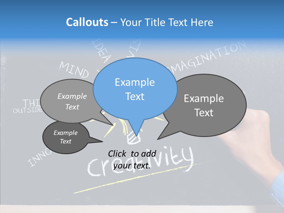 Man Achieve Experience PowerPoint Template