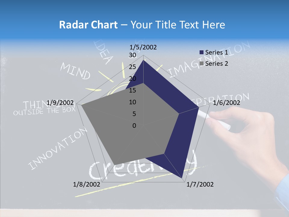 Man Achieve Experience PowerPoint Template